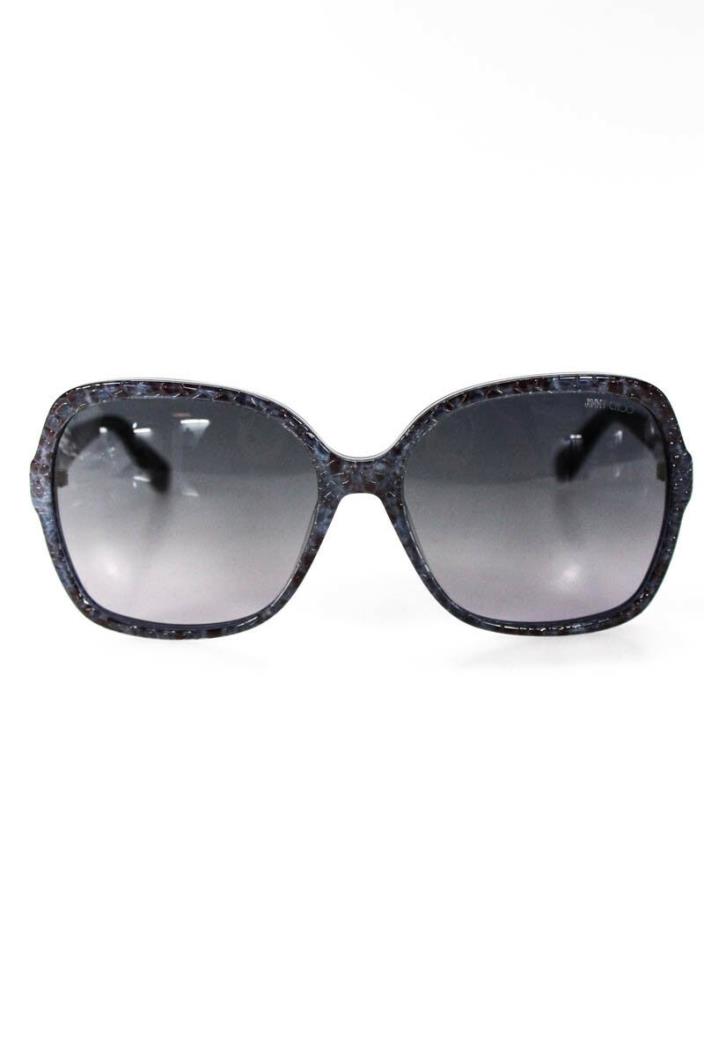 Jimmy Choo Womens Sunglasses LORI/S 6UMHD Blue print Butterfly Italy