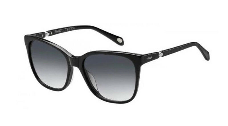 New Fossil Women's Sunglasses Fos 2047/S Black