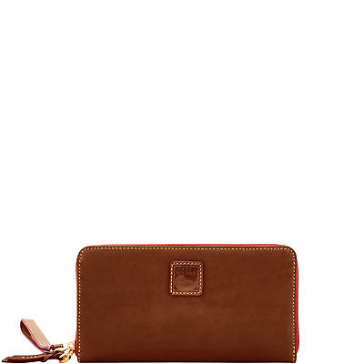 Dooney & Bourke Florentine Large Zip Around Wristlet Wallet