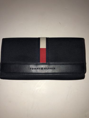 Vintage Womens Tommy Hilfiger Wallet Snap Button FREE SHIPPING!!