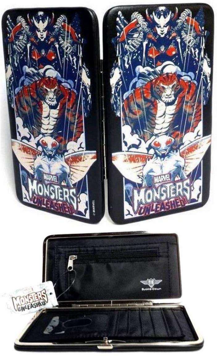 MONSTER UNLEASHED Marvel Women's Hinged Card Case WALLET by Bio-World  - NWT