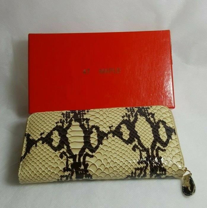 47 Maple Wallet 63421747 New in Box $100