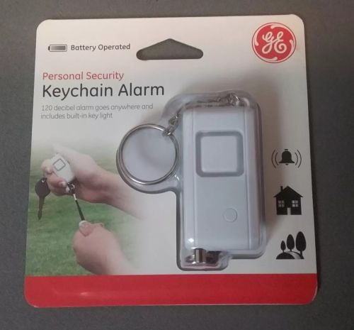 NEW GE Personal Security Keychain Alarm Jasco With Light Batteries Included