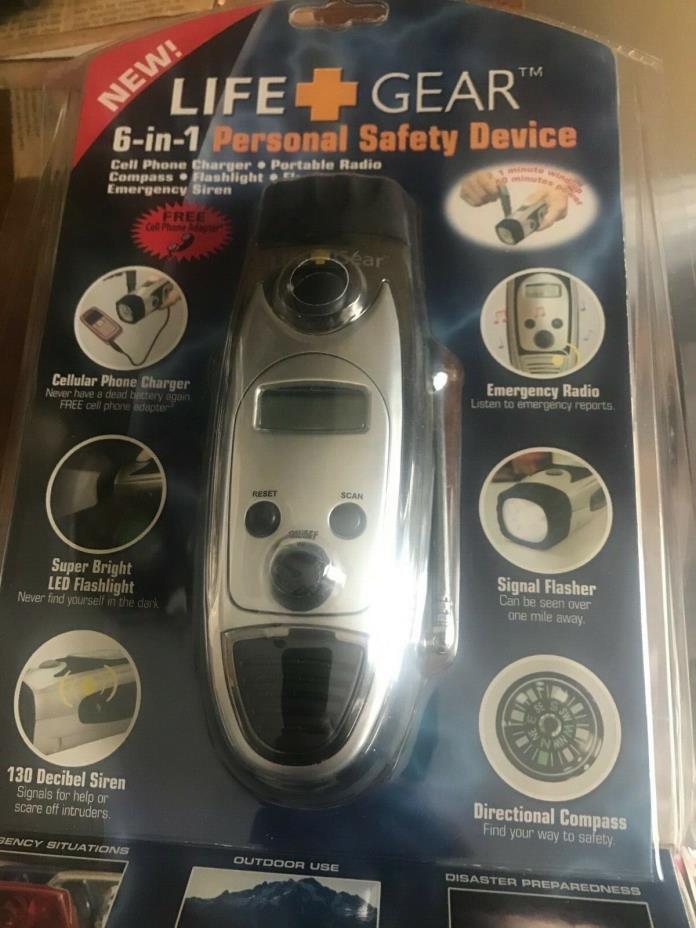 Life Gear 6 in 1 Personal Safety Device