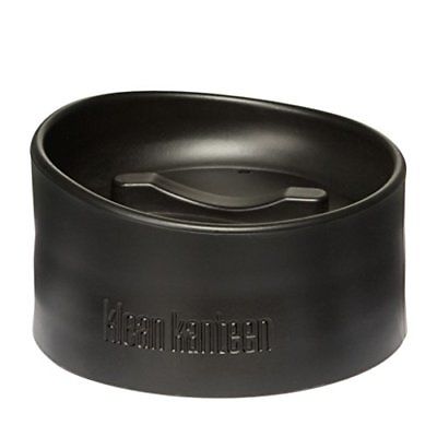 Klean Kanteen Cafe Cap 2.0, Leak Proof Wide Mouth Coffee Mug Cap,Black,One Size