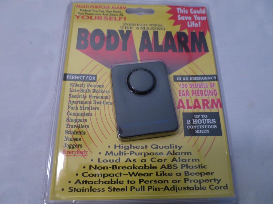 NEW Body Alarm Ear Piercing Multi Purpose Siren Alarm