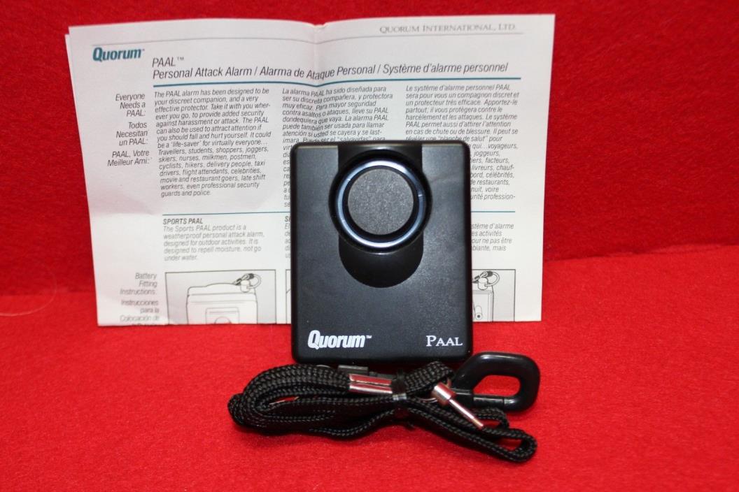 Quorum PAAL  Personal Alarm Protection