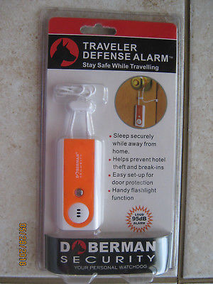 New Doberman Security Traveler Defense Alarm SE-0203 Door Protection