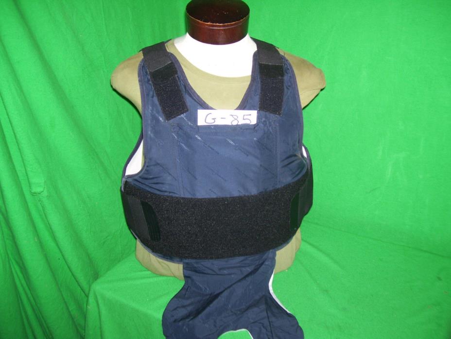 Safriland Body Armor Bullet Proof Vest Level IIIA-XLarg VG.Cond 2012 + 5X8 G85