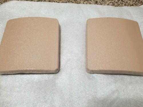 New Never Fielded MSAP INSERT 6X6 side ceramic armor plates One Set is 2 plates
