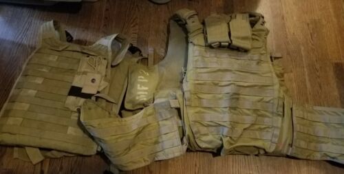 Military grade bullet proof vest Large/XL Used,  and tactical vest