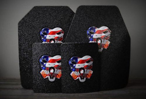CATI AR500 BODY ARMOR 4pc 10X12 6X6 Active Shooter Set SAPI/SWIM Combo Plates