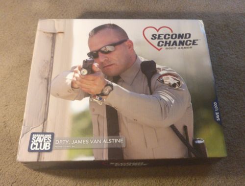 Second Chance Body Armor Level II Bullet Proof Vest Male - BRAND NEW NEVER WORN