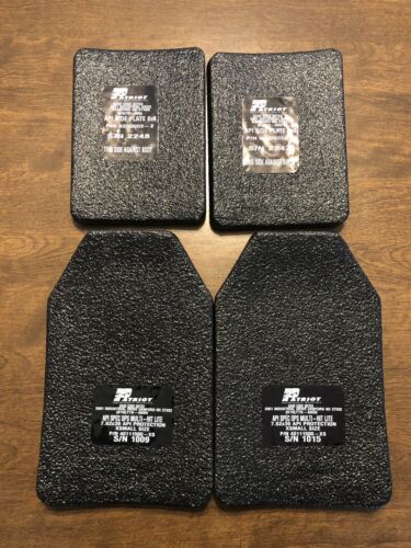 Patriot Performance Materials X Small Plate Set w/ Side Plates (SAPI Cut)