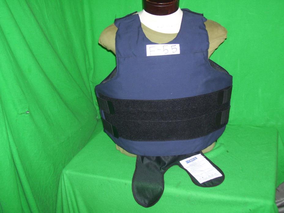 PACA Body Armor Level II Bullet Proof Vest 3XL-56R VG 2010 #F55 FREE 5X8 Plate