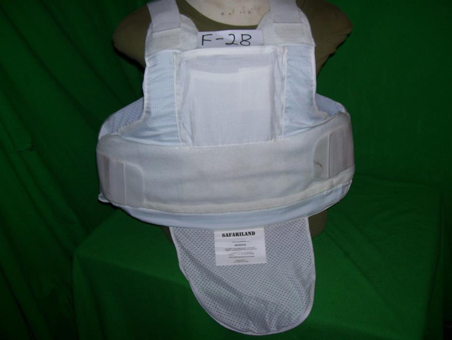 Safriland Body Armor Bullet Proof Vest Level IIIA 2-XL-S,NOS 2012+FREE 5X8 #F28
