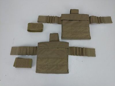 2 Eagle Industries Coyot Brown Shoulder Plate Carrier D-S/DPP-5SCOY