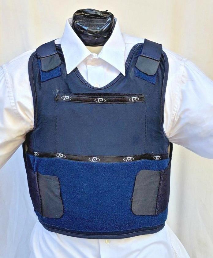 XXL  IIIA Concealable Body Armor Carrier BulletProof Vest with Inserts