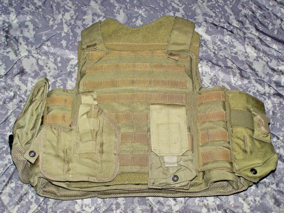 Protech Ballistic Plate Carrier/Vest W/ IIIa and Plate Armor