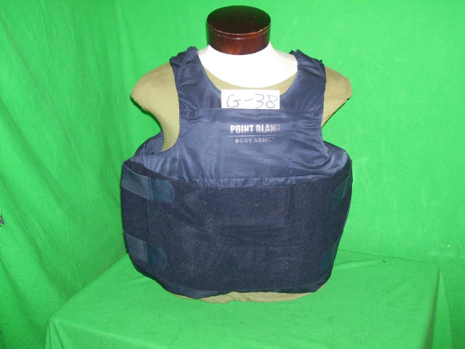 Point Blank Body Armor Level II Bullet Proof Vest 3XL VG 2016 #G-38 FREE 5X8