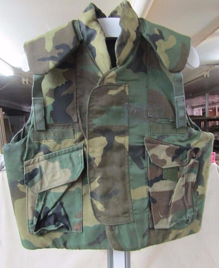 Medium Camouflage Body Armor Fragmentation Protective Flak Vest Ground Troops