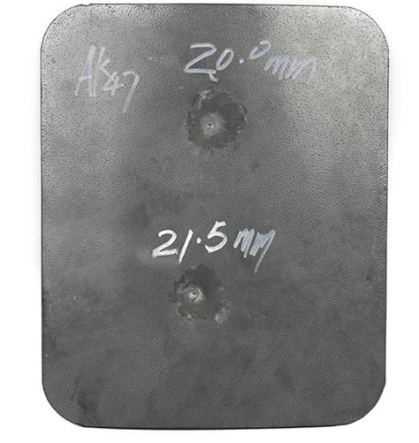Bulletproof Plate AK47 Resistant 4mm CCGK Steel Level III