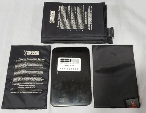 LOT OF 10 SAFARILAND TRAUMA REDUCTION DEVICES PLATES SOFT & HARD