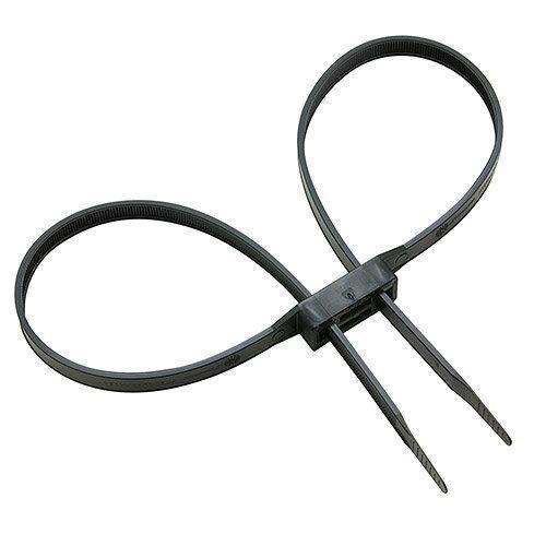 Safariland Flex Restraints Double Cuff Disposable Handcuffs, Black (Pack of 5)
