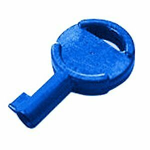 Universal Blue Non-Metallic Covert Spy Handcuff Key