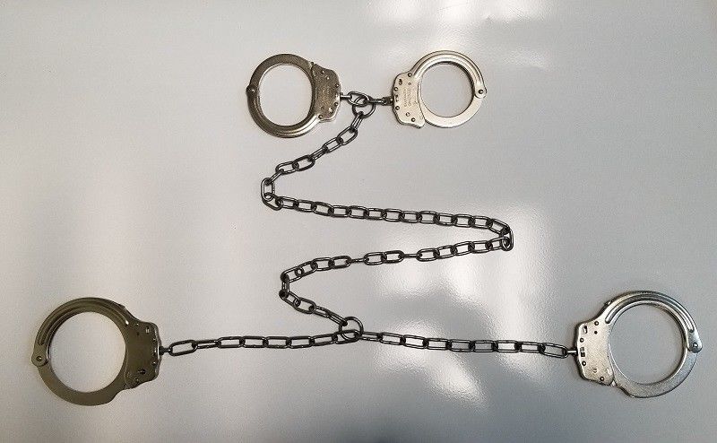 KCI Korea Police Combined Handcuff-Legcuff SS Shackles