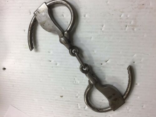 Vintage Tower Double Lock Handcuffs Antique Police 1879