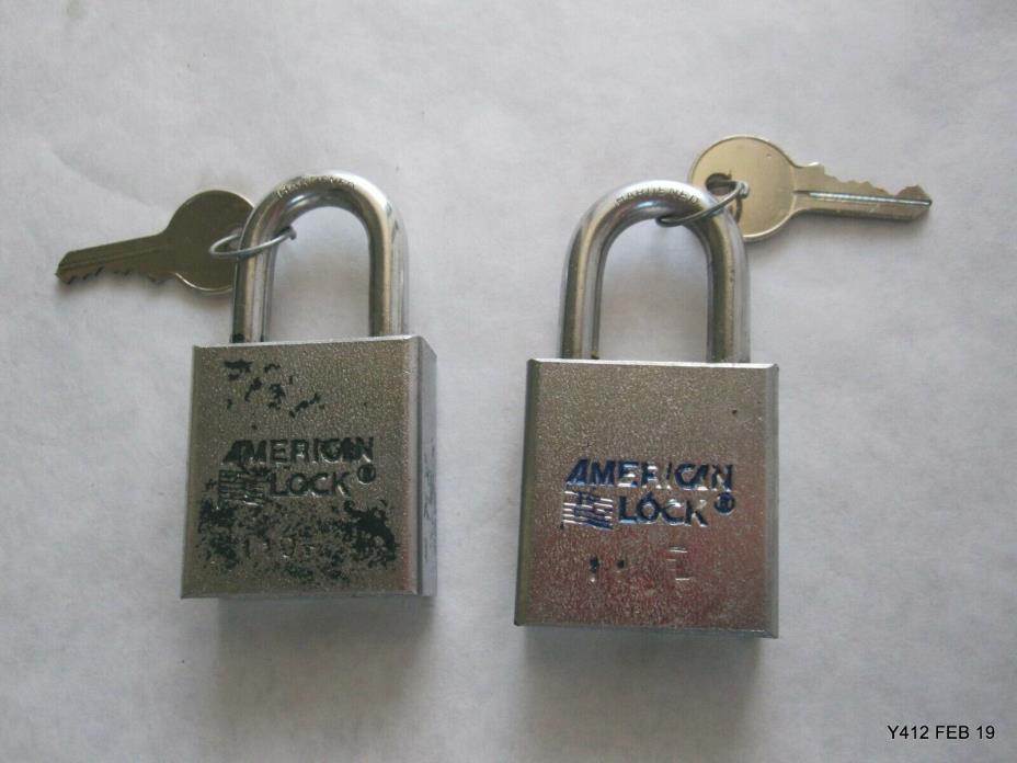 Two (2) American Lock Series 5200 3-3/8