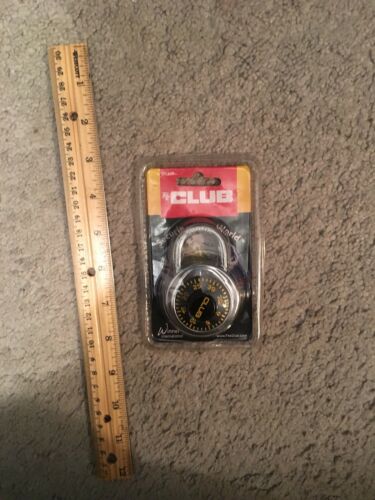 THE CLUB Security Series DIAL COMBINATION Padlock UTL820 (2