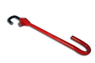 The Club CL303 Pedal to Steering Wheel Lock Red