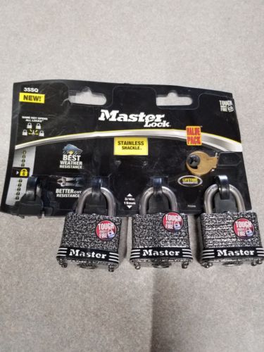 Master Lock stainless steel 3/4