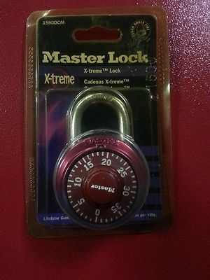 Master Lock Combination Lock 1580DCM X-Treme Lock - NEW