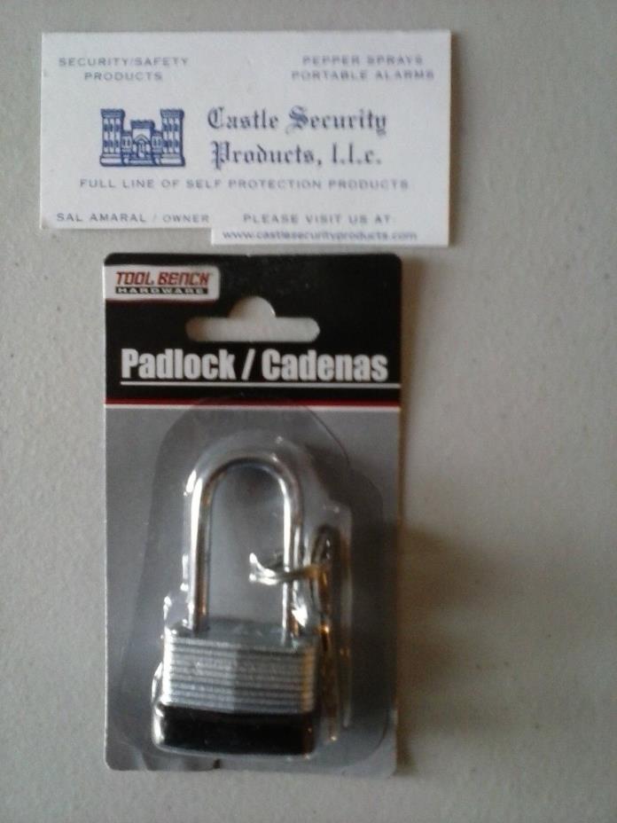 LAMINATED WARDED PADLOCK ~ Free Shipping