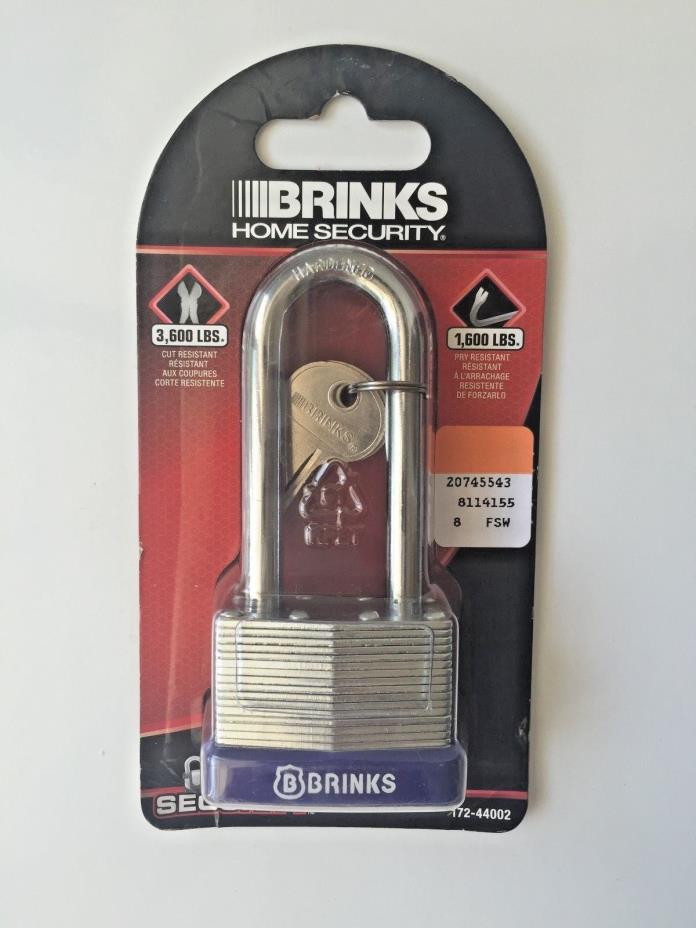 BRINKS HOME SECURITY Pick-Resistant Cut-Resistant Keyed Lock