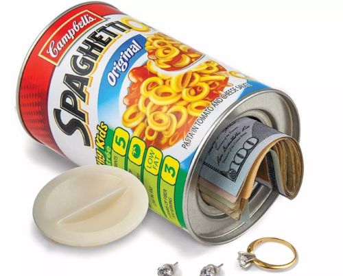 Big mouth Inc. Secret safe spaghetti can