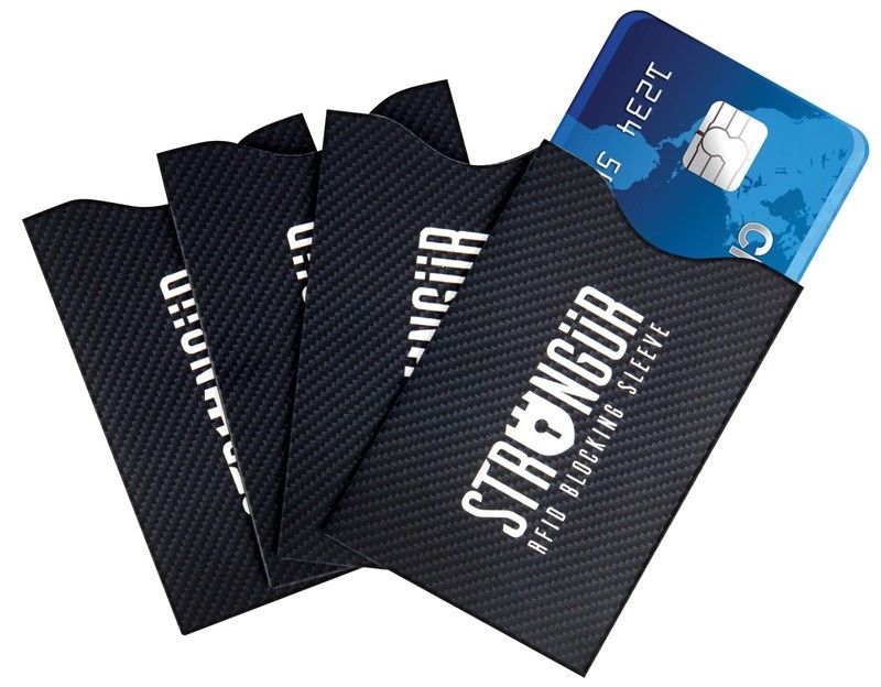 Strongur - RFID Credit Card Sleeve - 4 pack