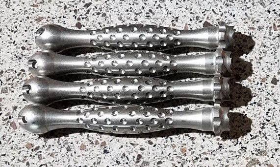 Kubotan - Stainless Steel, Dimple Grip, Ball End, Satin End Finish
