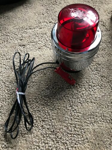 Fedtro Red Emergency Light For Car Or Boat Light Does Not Spin