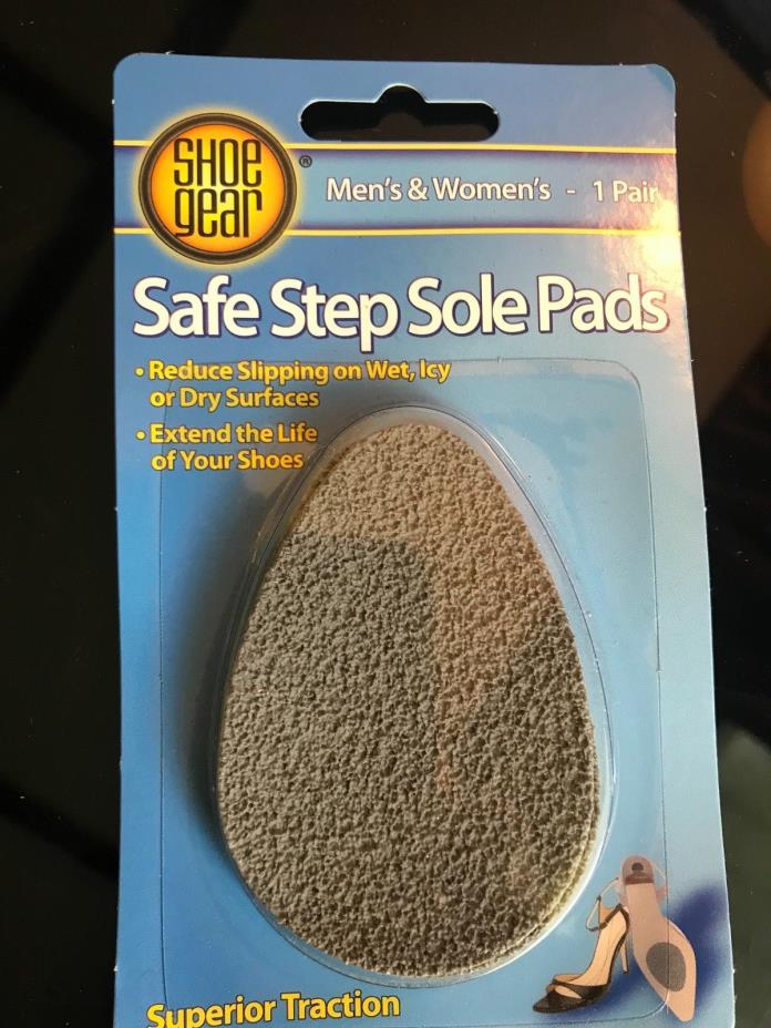 Shoe Gear Safte Step Sole Pads-1 Pair Men's & Women's-Superior Traction