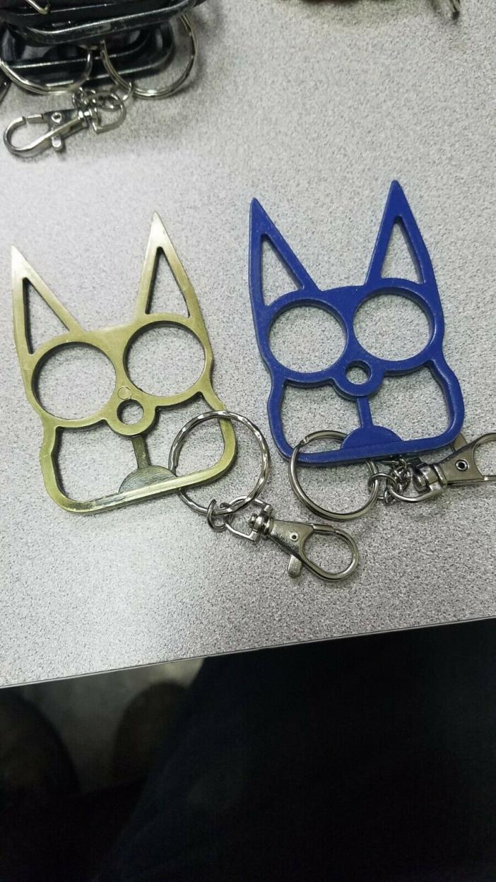 CAT SELF DEFENSE KEY CHAIN  Lot of 2