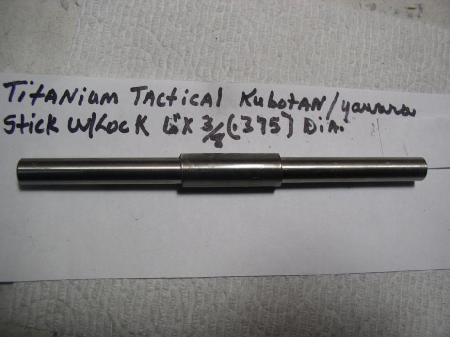 TITANIUM Tactical Kubotan / Yawara Stick W/ Lock 6