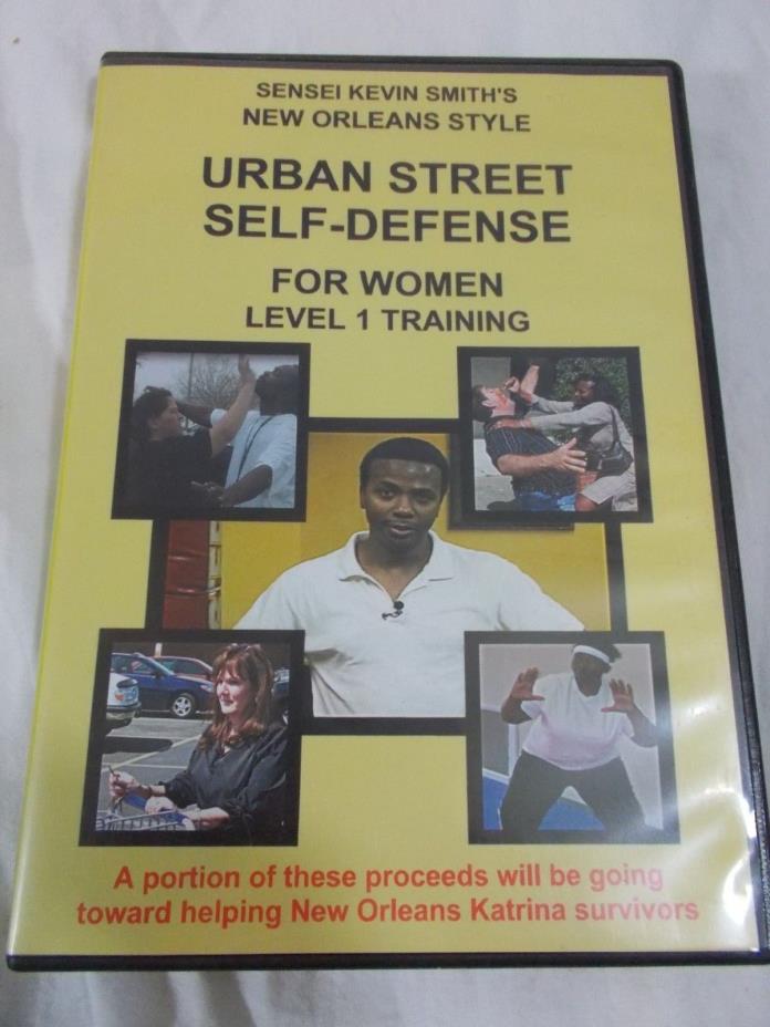 urban street self defense for women New Orleans style dvd Kevin Smith