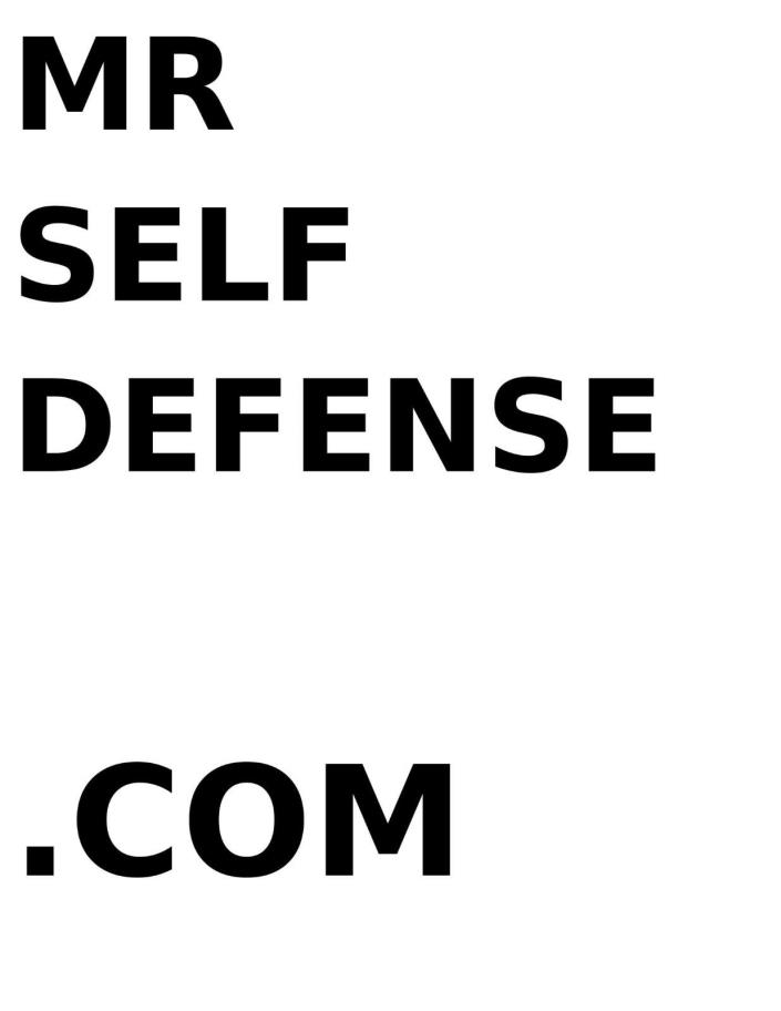 MR SELF DEFENSE .COM OBO Domain Name 4 Sale Great 4 Business MrSelfDefense.com