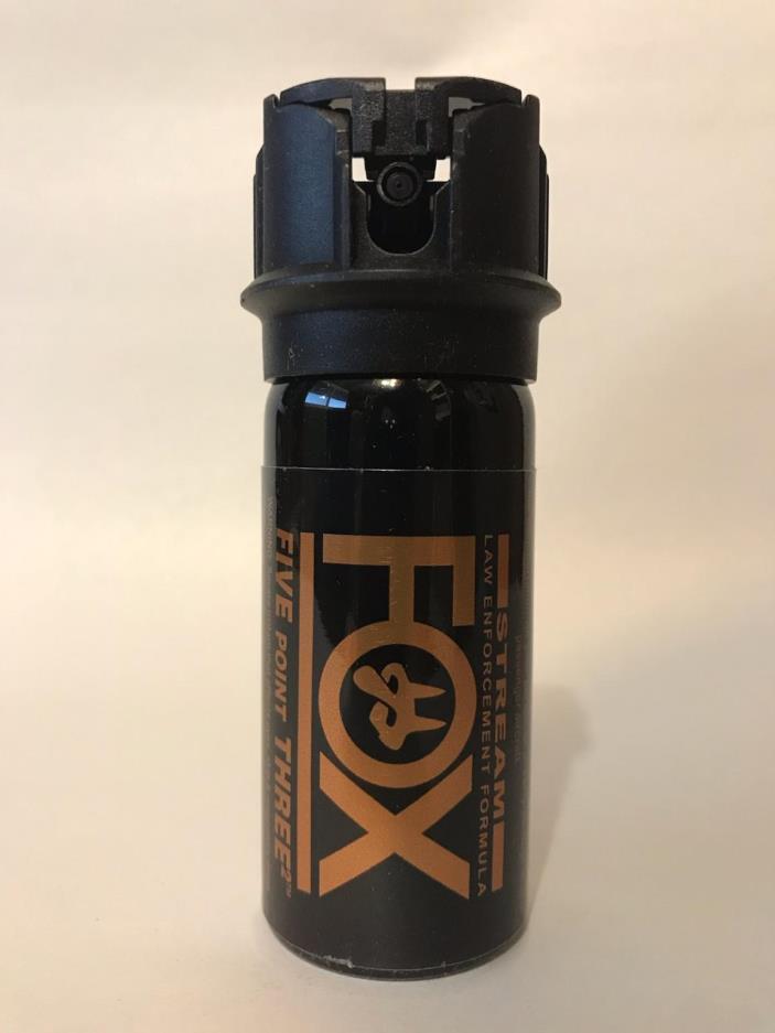 Fox Labs, Five Point Three Squared, 4% OC Pepper Spray- Flip Top Stream (1.5 oz)