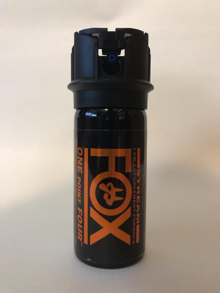 Fox Labs, One Point Four, 4% OC Pepper Spray- Flip Top Stream (2 oz) 24FTS