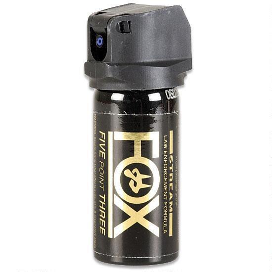 2 oz FOX PEPPER SPRAY STREAM PATTERN - Strongest Pepper Spray Available